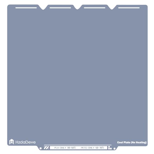 for Snapmaker U1 Build Plate Double Sided Smooth Cold Cool Plate Parts - color: Grey, size: U1