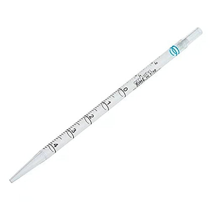 Serological Pipette - 5ml/Blue, Individually Wrapped(Case of 100) - size: 5ml - 100pcs