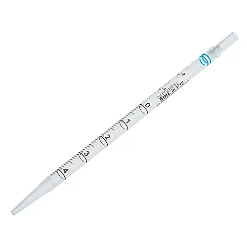 Serological Pipette - 5ml/Blue, Individually Wrapped(Case of 100) - size: 5ml - 100pcs