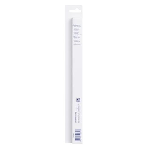 STAEDTLER 12in Engineer Scale Ruler - Triangular Engineering Ruler with 6 Scales(10-60 Parts/Inch), Color-Coded Grooves, Plastic