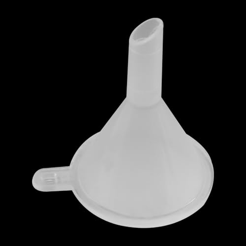 Mini Funnel, Clear Plastic, 50 Pcs