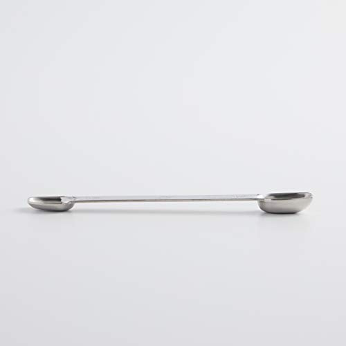 AllSpice Stainless Steel Double Sided Measuring Spoon- 1/2 Teaspoon and 1/4 Teaspoon - size: Half teaspoon/ Quarter Teaspoon
