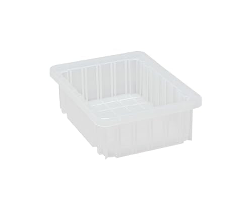 DIVIDABLE Grid Container Clear 10-7/8in x 8-1/4in x 3-1/2in - color: Clear