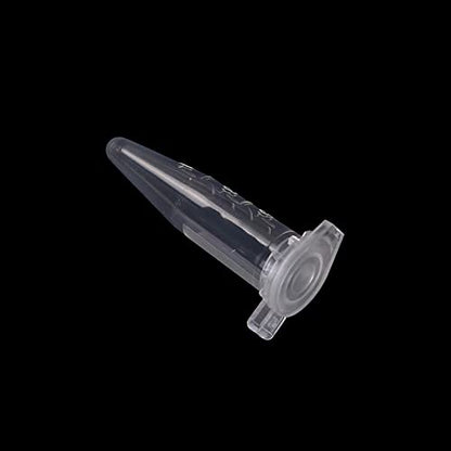 0.5ml 1000 Pcs Microcentrifuge Tubes with Snap Cap Polypropylene - size: 0.5ml-1000pcs