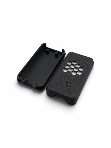 Raspberry Pi Pico Case, Protective Enclosure with Micro-USB Port Access, Snap-Fit Design, Black - color: Black/Black