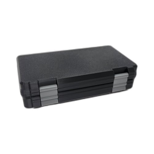 3D Printed - 3ml Vial Storage Case - Freezer Safe Hard Shell Peptide Case for Home, Fridge, Travel (Black/Grey, 50 3ml Vials) - color: Black/Grey, size: 50 3ml Vials