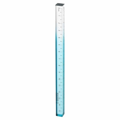 HARFINGTON Acrylic Clear Straight Rulers 15cm Metric,Sky Blue - color: Sky Blue, size: 15cm