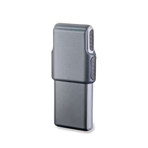 Carson MiniBrite 3x Power LED Lighted Slide Out Magnifier with Protective Sleeve (PO-25), gray - size: Single Pack