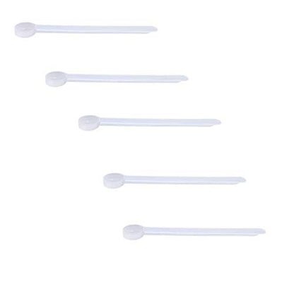 Plastic Measuring Scoop, 1/8 Teaspoon (.625 cc | A Pinch) Long Handle Spoons for Powders, Granules, Coffee, Pet Food, Baking Supplies, Protein and Other Dry Goods, BPA Free (Set of 5) - size: .625 cc | 1/8 Teaspoon | A Pinch