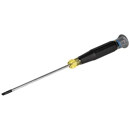 Klein Tools 85615 Mini Precision Screwdriver Set, 4-Piece Phillips and Slotted Set, Ideal for Electronics, Small Appliances, Terminal Blocks - style: 4-Piece Fixed Blade