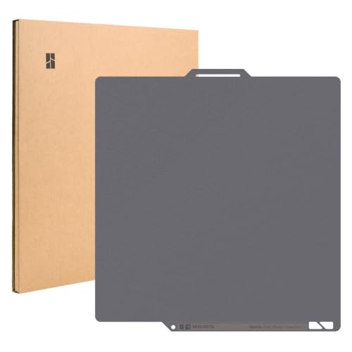 Bamboo Original Cool Plate SuperTack 257x257mm Dual-Sided PEI Build Plate for Bambu Lab P1S/P1P/X1C/X1E/A1 3D Printer,Flexible Print Bed Removable Surface Platform,Designed for PLA and PETG - style: Dual-Sided Cool Plate