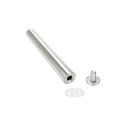 Sign Standoff Screws 1" Dia 8" Length Glass Standoff Bolts Stainless Steel 3/8" Thread Dia Advertising Screws - 4pcs - size: 1" Dia x 8" Length 4pcs