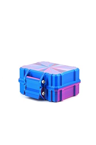 Vial Guard Storage Hard Case for 3ml, 5ml, 10ml, 30ml Vials, Secure Holder Multiple Sizes (Metalic, 4 x 3ml 1 x 30ml) - size: 4 x 3ml 1 x 30ml