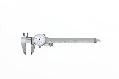 PEC Dial Caliper 0-150mm, Stainless Steel Precision Measuring Tool - size: 0-150mm
