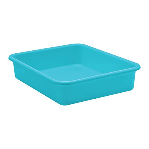 Teacher Created Resources® Teal Large Plastic Letter Tray - size: 14" x 11.5" x 3"