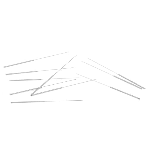 50 Pcs 3D Printer Nozzle Cleaning Kit, 1in Long Nozzle Cleaner 3D Printer, Stainless Steel Nozzle Cleaning Needles 0.2mm 0.25mm 0.3mm 0.35mm 0.4mm for Cleaning Nozzle
