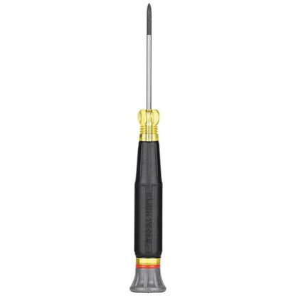 Klein Tools 6222 Mini Precision Screwdriver, #00 Phillips, Features Cushion-Grip Handle, Rotating Cap and Color Coded Ring, 2-Inch Shank - style: #00 Phillips