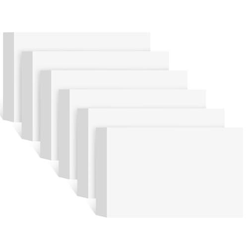 240 Count White Blank Index Cards 3x5 Inch Flash Cards Note Cards - color: White-Blank-240 Count, size: 3x5