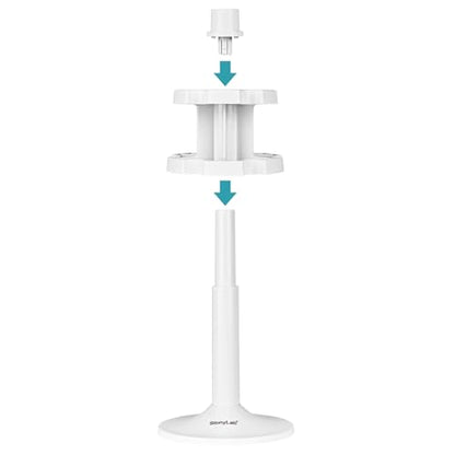stonylab Pipette Stand, Lab Universal Pipette Holder Pipet Stand Rack for General Pipette Models