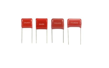 180 Pcs 15 Values Metallized Film Capacitor Kit
