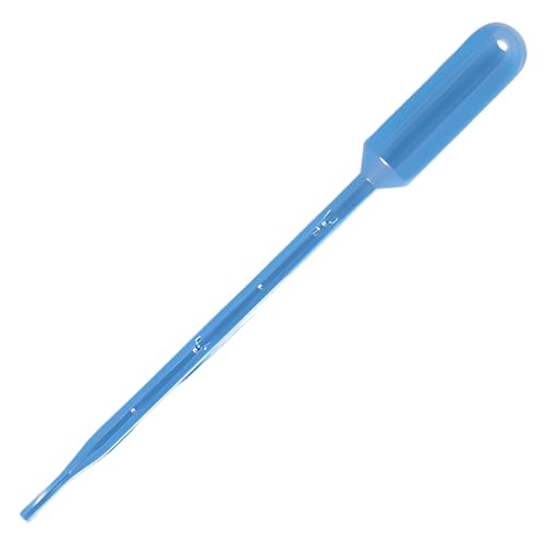Globe Scientific 137238 LDPE Graduated Transfer Pipet, Large Bulb, Sterile, Cellophane Pack, 5.0mL Capacity, 145mm Length, Pack of 400