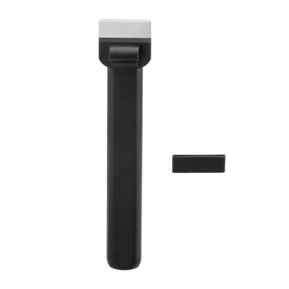 3D Printer Scraper, Universal SK5 Carbon Steel 3D Printing Scraper Tool with Magnetic Design, Compatible with Bambu Lab A1 Mini P1 X1 Series Creality Ender 3 Anycubic 3D Printer Hot Bed (Black) - color: Black