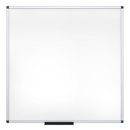 VIZ-PRO Dry Erase Board, 48" x 48" Large Magnetic Whiteboard for Wall - size: 48"W x 48"H