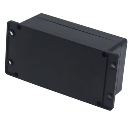 Project Box ABS Black Electrical Boxes IP65 Outdoor Waterproof Box Electronic Junction Box Fixed Ear Power Enclosure with Cable Glands for DIY Project 6.22 x 3.54 x 2.36 inch (158x90x60mm) - size: 6.22"x3.54"x2.36"