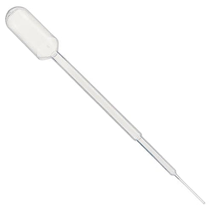 Globe Scientific 134070 LDPE Fine Tip Transfer Pipet, Non-Sterile, 153mm Length, 5.0mL Capacity (Case of 2000)