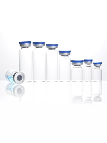 15mL Vials for Injections with Self-Healing Injection Port and Sealed Cap - size: 15ml