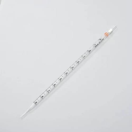 Serological Pipette - 10ml/Orange, Individually Wrapped(Case of 100) - size: 10ml - 100pcs