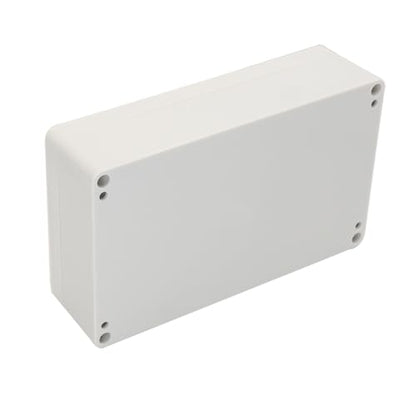 Project Box IP65 Waterproof Junction Box ABS Plastic Electrical Boxes DIY Electronic Project Case Power Enclosure White 7.87x4.72x2.2 inch (200 x 120 x56 mm) - color: White, size: 7.87"x4.72"x2.2"