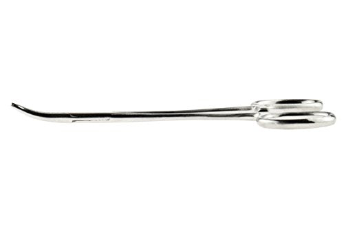 SE 5-Inch Stainless Steel Curved Forceps - Self-Locking, Serrated Tip for Precision Grip and Clamping - Perfect for Crafting, Fishing Tasks, Jewelry Making, and More! -651FC - size: 5", style: Curved