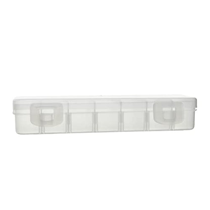 Homeford Plastic Organizer Box, 7-Slot, 6-3/4-Inch x 2-3/4-Inch