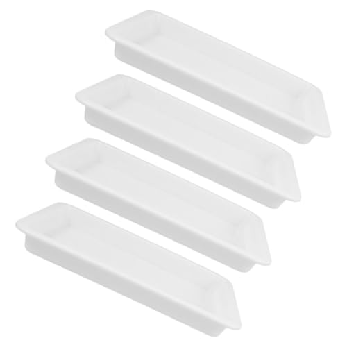 Chemical Containment Tray 4- Tray for Sample Handling Acid and Alkali Resistant Leakproof Laboratory Trays Scientific for Chemical Experiments 9.68 X 7.28 X 1.06 in