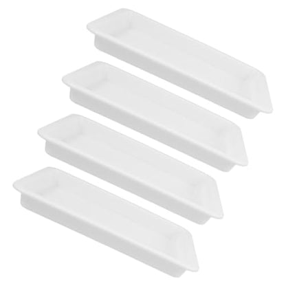 Chemical Containment Tray 4- Tray for Sample Handling Acid and Alkali Resistant Leakproof Laboratory Trays Scientific for Chemical Experiments 9.68 X 7.28 X 1.06 in