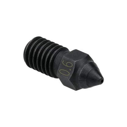 2pcs Ender 3 V3 SE Hardened Steel Nozzles Spider Hotend High Speed Nozzle High Temperature Compatible with Creality Ender 7 / Ender 5 S1 3D Printer Accessories Replament (0.6mm, 0.8mm) - size: 0.6mm 0.8mm