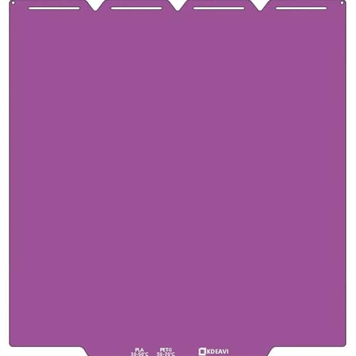 276x293mm Cold Build Plate for Snapmaker U1 - color: Amethyst Texture, size: Snapmaker U1