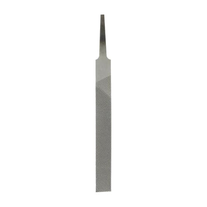 HARFINGTON Flat Coarse Cut File 4" Double Cut Teeth High Carbon Steel Hand Rasp File without Handle for Metal Wood Deburring Removing - size: 4", style: Coarse