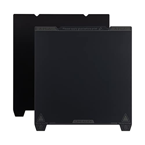 Creality Ender 3 V3 Se Build Plate, 235 * 235mm Smooth PEI Bed Plate, Flexible Removable Spring Steel Print Platform for Ender-3 S1/S1 Pro/5 S1/3 V3 Se/3 V3 Ke/3 V3/Cr-10 Se/K1-Without Soft Magnetic - style: V3 SE Smooth PEI Plate