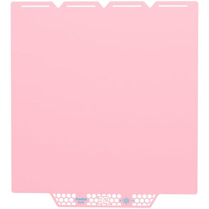 BIQU CryoGrip Pro Glacier Build Plate for Snap-Maker U1 3D Printer - color: Glacier-Pink, size: 276*301MM-U1, style: Glacier