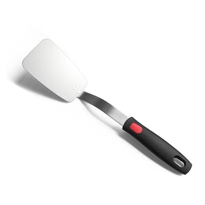 Stainless Steel Flexible Spatula, Thin Metal Turner, Small Solid - size: Small