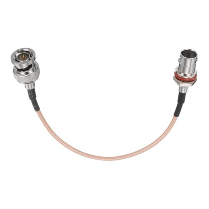 MECCANIXITY 0.49FT 3G-SDI Cable BNC Male to Female 75 Ohm Orange - size: 0.49 FT