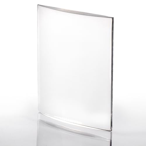 Eisco - Replacement Cylindrical Acrylic Lens for Ray Boxes, 2" x 1.75", Clear Lens for Optical Demonstrations, Refraction & Light Experiments, Classroom, Laboratory & Photography Use