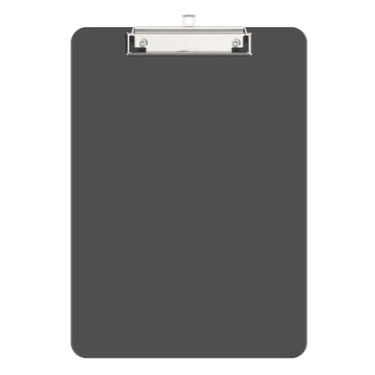 Plastic Clipboards, Grey 8.5x11 Clip Board - color: Grey