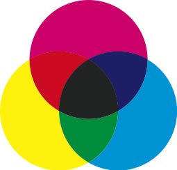 Rainbow Symphony Color Paddles Set with Diffraction Gratings - color: Paddles
