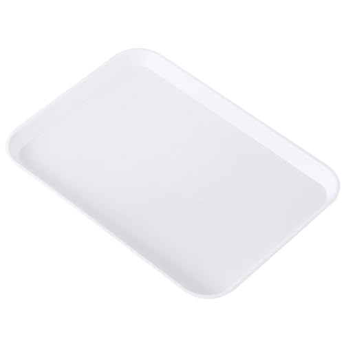 JMU White Dental Procedure Trays Flat Trays Size B 13.25" X 9.75" - color: White