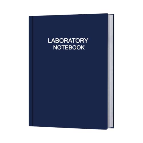Lab Notebook/Laboratory Notebook - (.25" Grid Format), Laboratory Notebook Quad Ruled Science Lab Book with Grid Pages: Table of Contents for Chemistry, Physics, Biology, 8" x 10", Blue - style: Blue