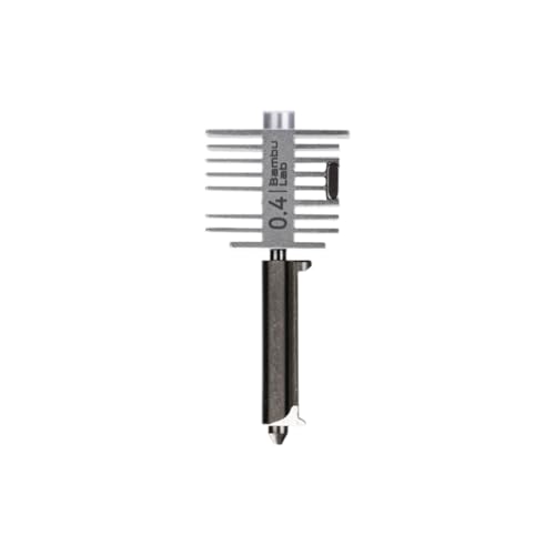 Hotend Stainless Steel Nozzle 0.4mm for Bambulab A1 Series 3D Printer - size: Preto