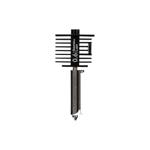 Hotend 0.6mm Tempered Steel Nozzle for Bambulab A1 Series 3D Printer